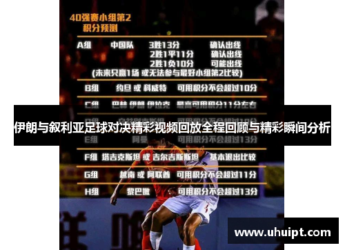 伊朗与叙利亚足球对决精彩视频回放全程回顾与精彩瞬间分析
